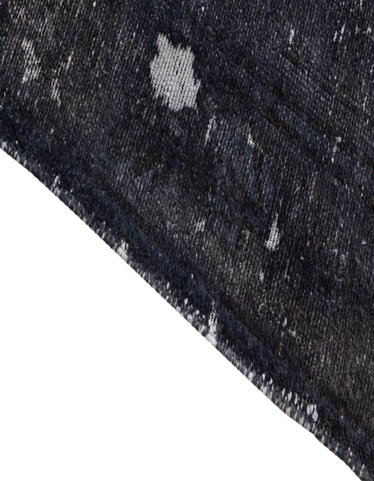 Detail image of 3' 4 x 9' 4  Hand Knotted Ultra Vintage Persian Wool Runner Rug