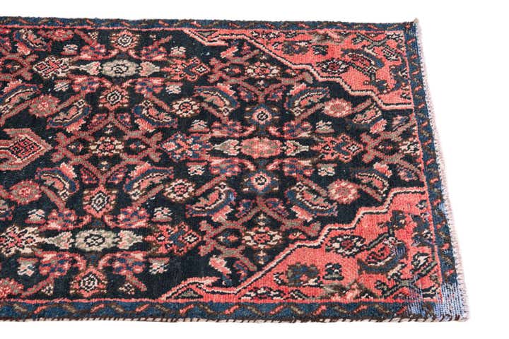 2' 4 x 8' 8 Hand Knotted Ultra Vintage Persian Wool Runner Rug
