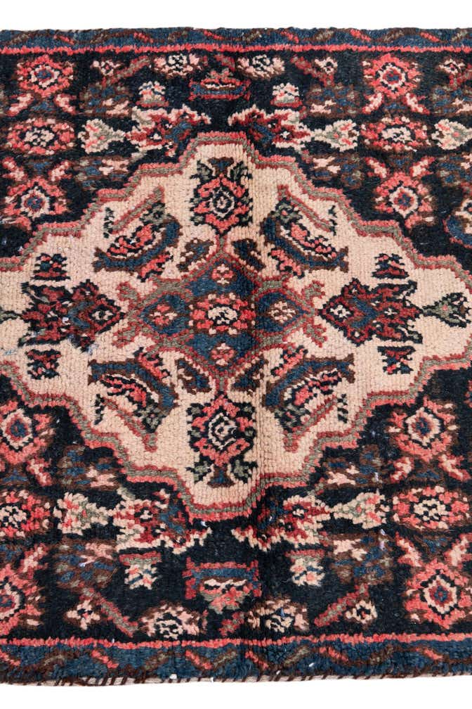 2' 4 x 8' 8 Hand Knotted Ultra Vintage Persian Wool Runner Rug