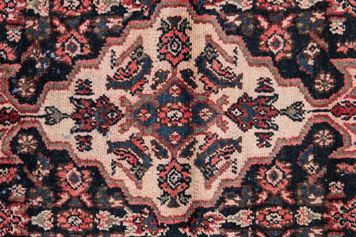 2' 4 x 8' 8 Hand Knotted Ultra Vintage Persian Wool Runner Rug