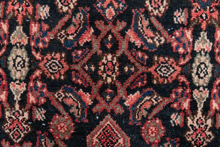 2' 4 x 8' 8 Hand Knotted Ultra Vintage Persian Wool Runner Rug