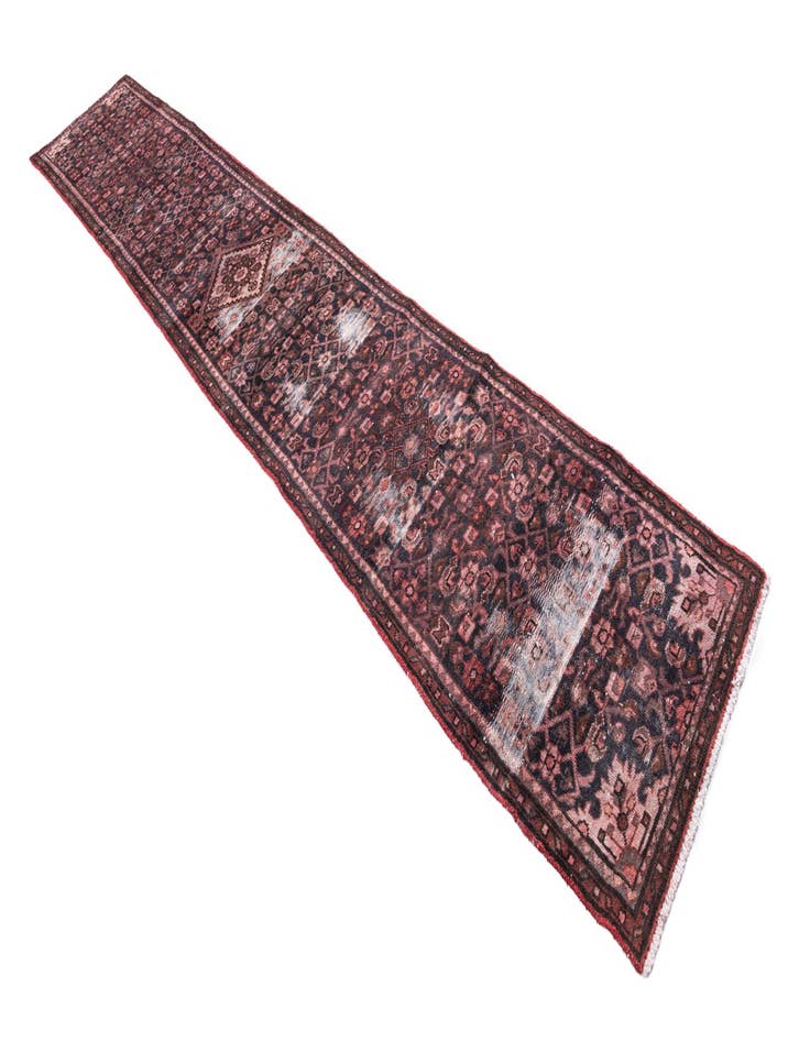 Detail image of 2' 3 x 13' 4  Hand Knotted Ultra Vintage Persian Wool Runner Rug