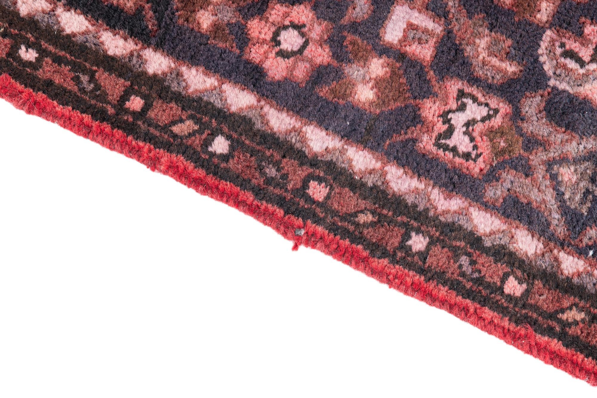 2' 3 x 13' 4 Hand Knotted Ultra Vintage Persian Wool Runner Rug