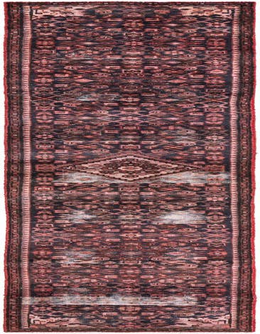 Detail image of 2' 3 x 13' 4 Hand Knotted Ultra Vintage Persian Wool Runner Rug