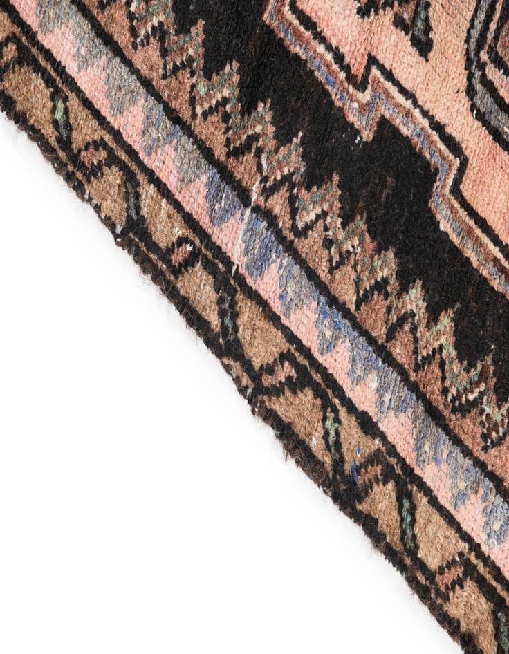 Detail image of 2' 10 x 6' 3  Hand Knotted Ultra Vintage Persian Wool Runner Rug