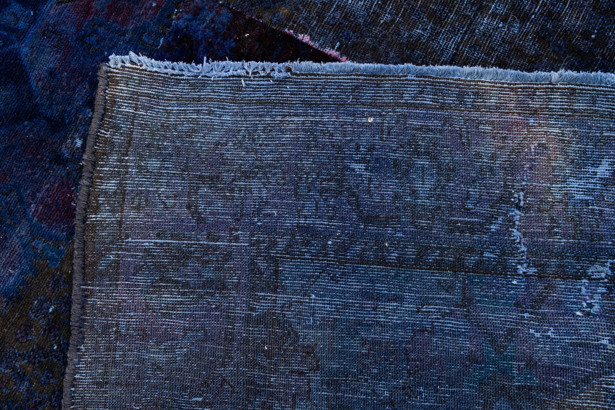 5' x 10' 5 Hand Knotted Ultra Vintage Persian Wool Runner Rug