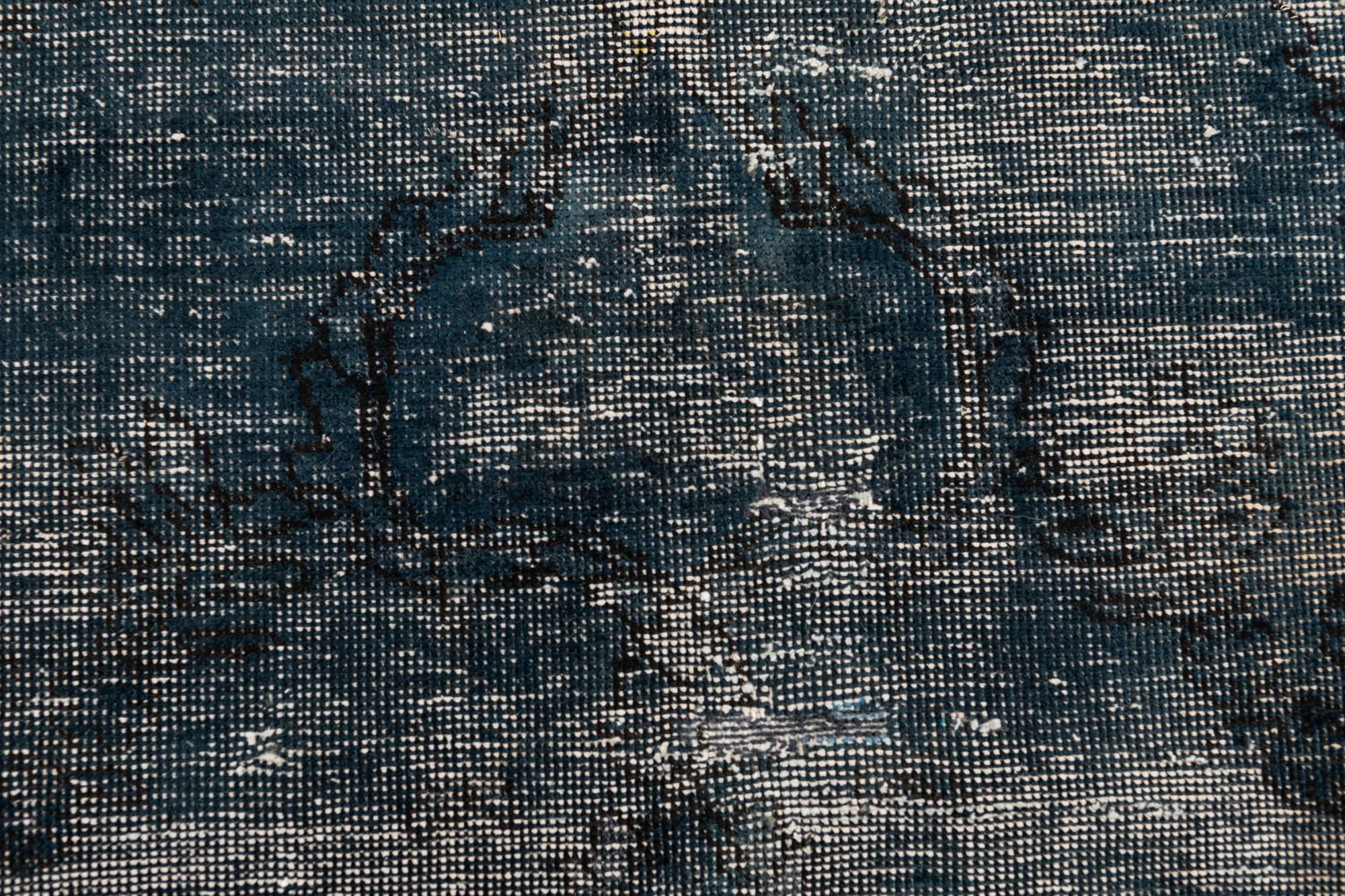 2' 8 x 9' Hand Knotted Ultra Vintage Persian Wool Runner Rug