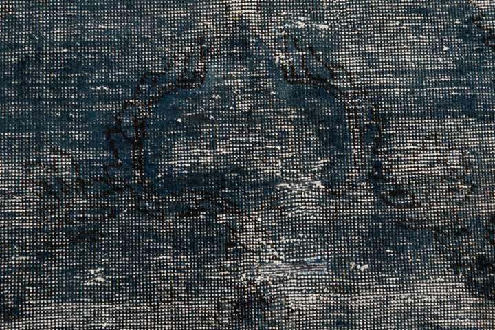 2' 8 x 9' Hand Knotted Ultra Vintage Persian Wool Runner Rug