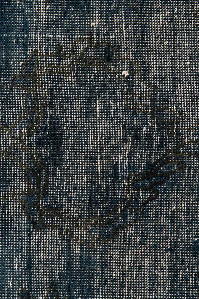 2' 8 x 9' Hand Knotted Ultra Vintage Persian Wool Runner Rug