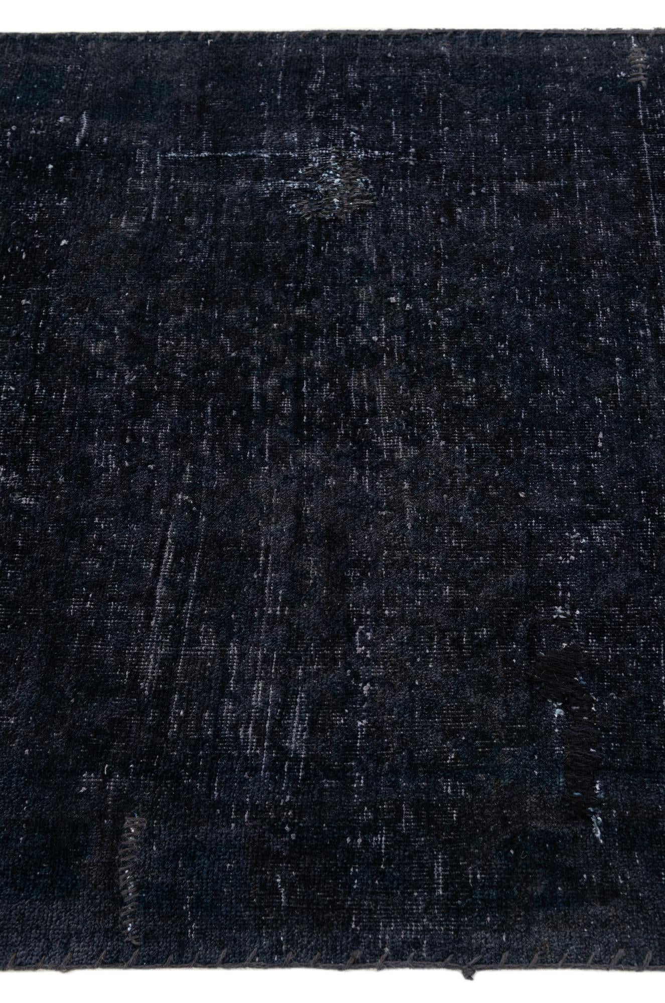 3' 1 x 7' 7 Hand Knotted Ultra Vintage Persian Wool Runner Rug