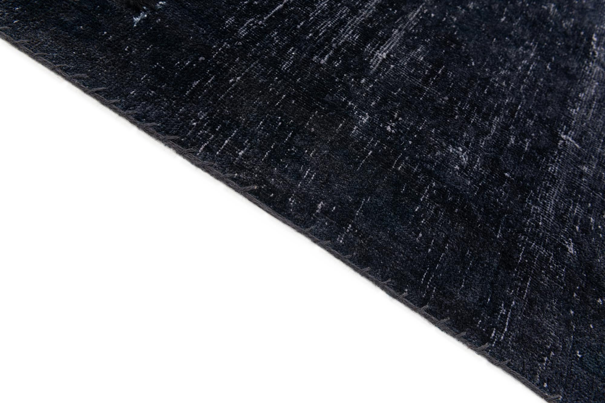 3' 1 x 7' 7 Hand Knotted Ultra Vintage Persian Wool Runner Rug
