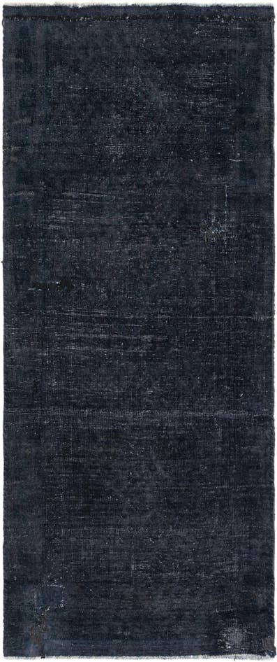 Detail image of 3' 1 x 7' 7 Hand Knotted Ultra Vintage Persian Wool Runner Rug