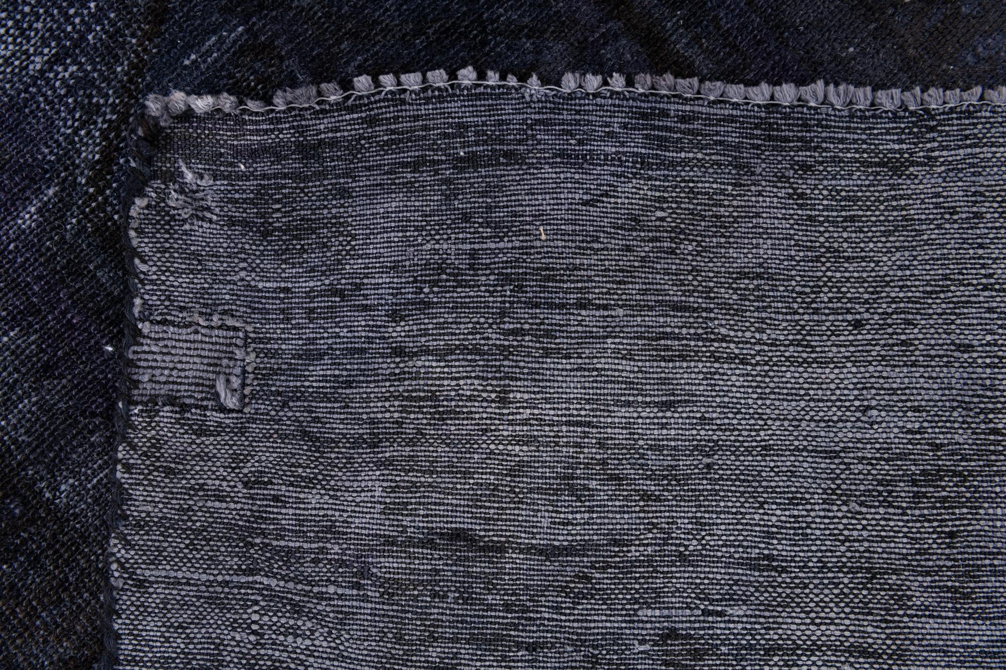 3' 3 x 6' 8 Hand Knotted Ultra Vintage Persian Wool Runner Rug