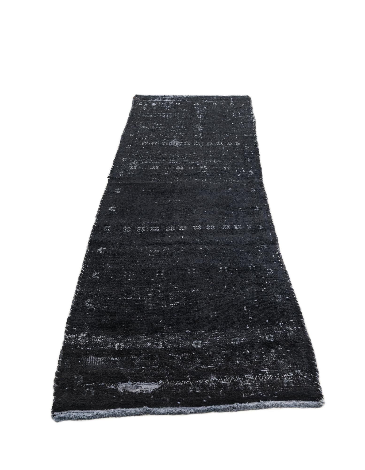 2' 8 x 8' 5 Hand Knotted Ultra Vintage Persian Wool Runner Rug