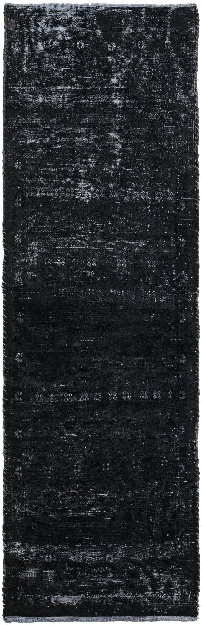 2' 8 x 8' 5 Hand Knotted Ultra Vintage Persian Wool Runner Rug