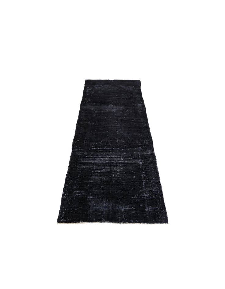Detail image of 3' 7 x 9' 7 Hand Knotted Ultra Vintage Persian Wool Runner Rug