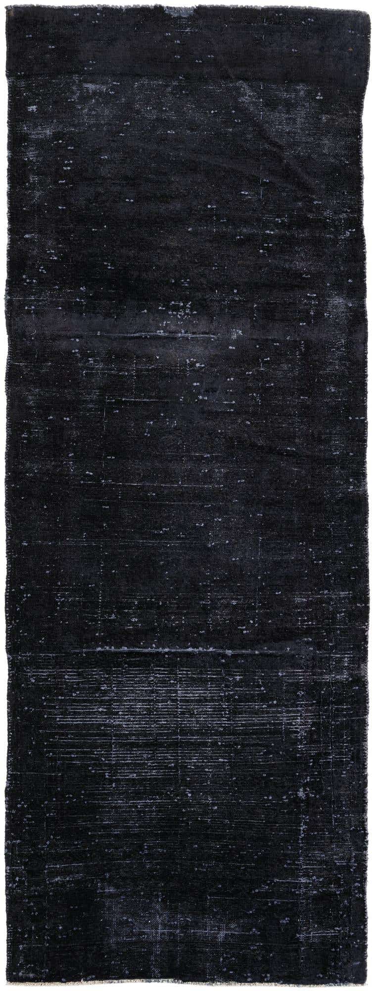 3' 7 x 9' 7 Hand Knotted Ultra Vintage Persian Wool Runner Rug