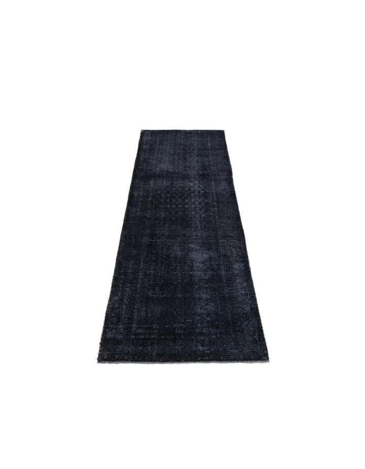 3' 3 x 9' 5 Hand Knotted Ultra Vintage Persian Wool Runner Rug