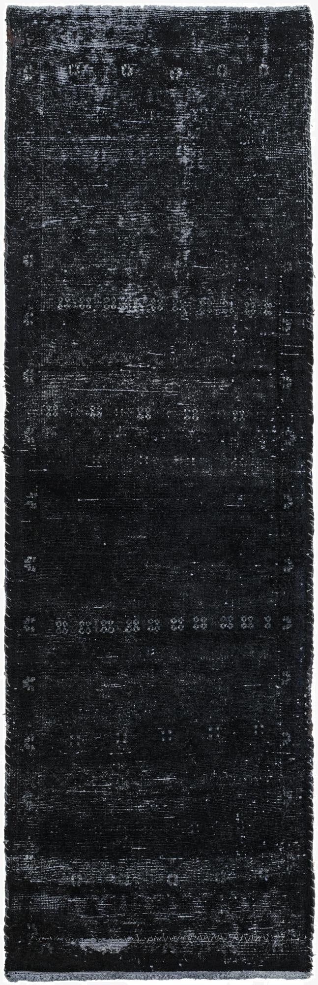 2' 8 x 8' 5  Hand Knotted Ultra Vintage Persian Wool Runner Rug