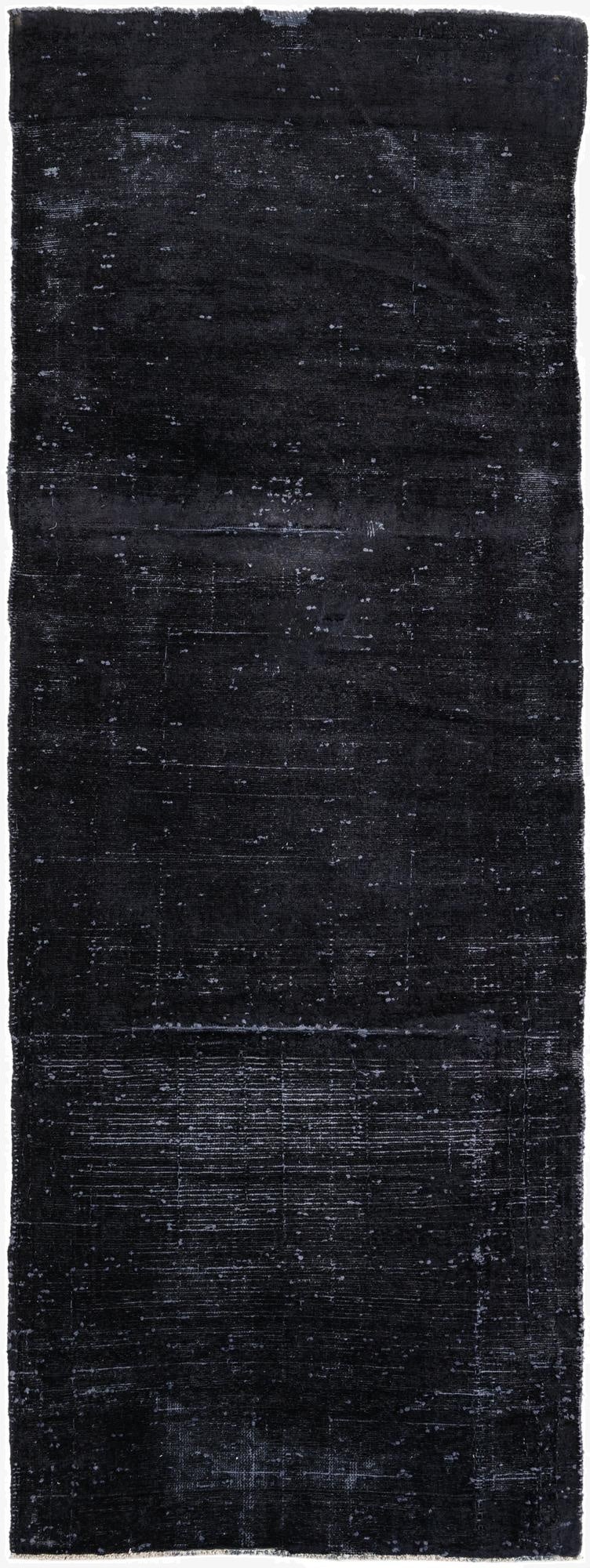 3' 7 x 9' 7  Hand Knotted Ultra Vintage Persian Wool Runner Rug