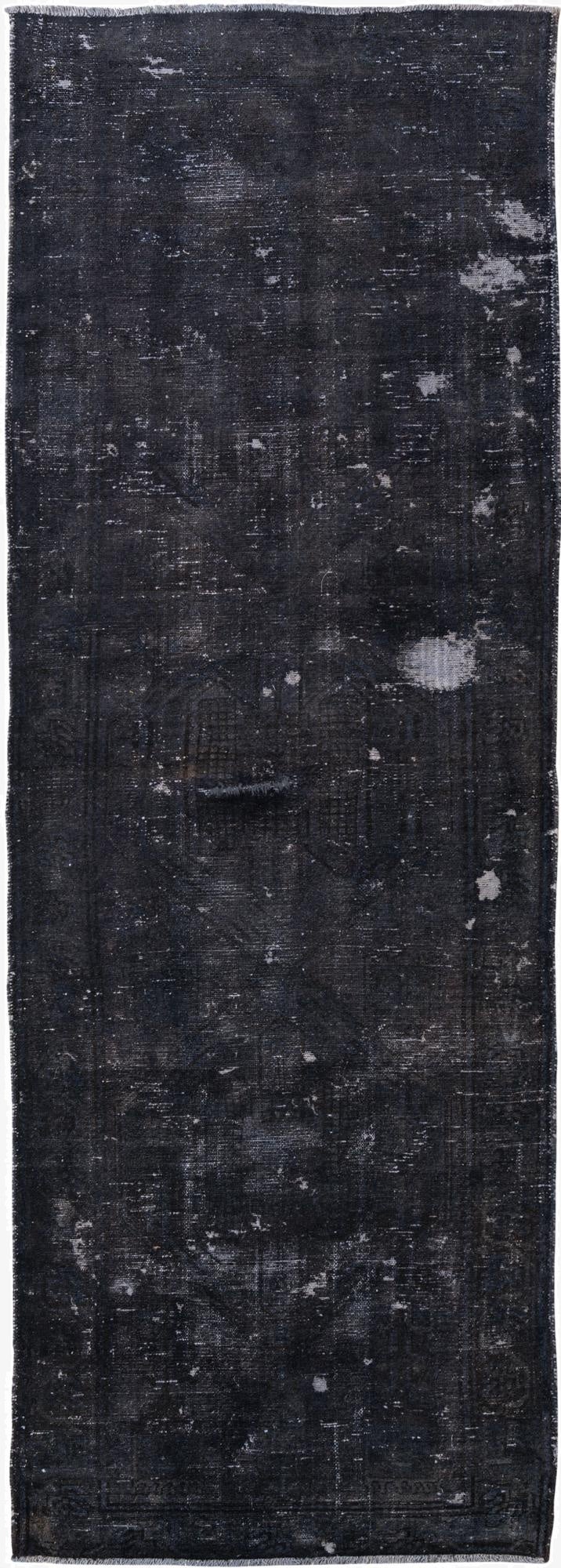 3' 4 x 9' 4  Hand Knotted Ultra Vintage Persian Wool Runner Rug