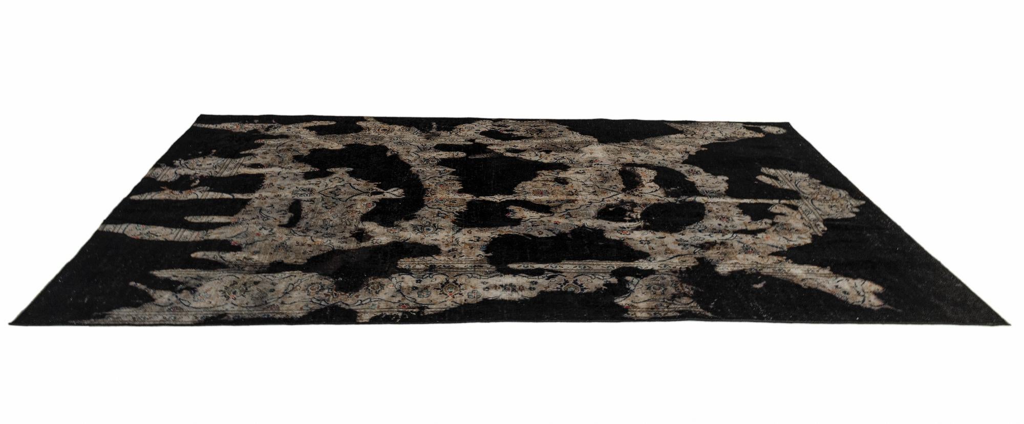 6' 5 x 10' 7 Vintage Royal Wool Runner Rug