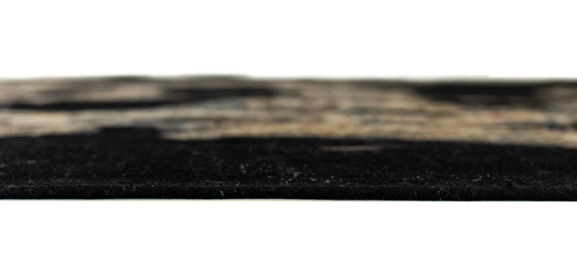 6' 5 x 10' 7 Vintage Royal Wool Runner Rug