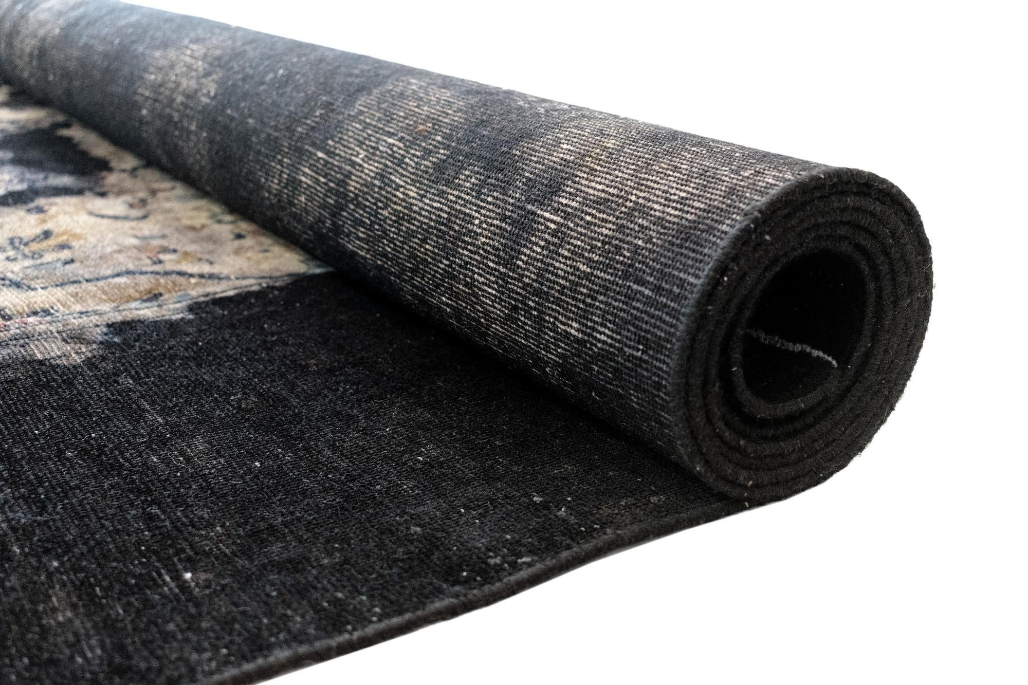 6' 5 x 10' 7 Vintage Royal Wool Runner Rug