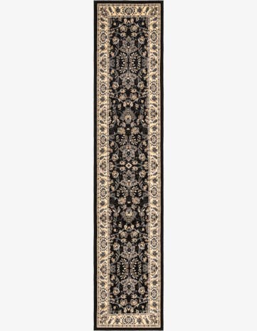 Black Yasmin Runner Rug
