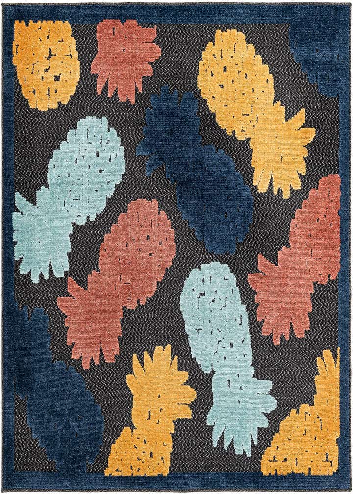 5' 3 x 5' 3 Easy-Clean Belize Indoor / Outdoor Square Rug