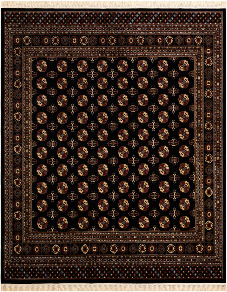 Detail image of 10' x 10' Bokhara Square Rug