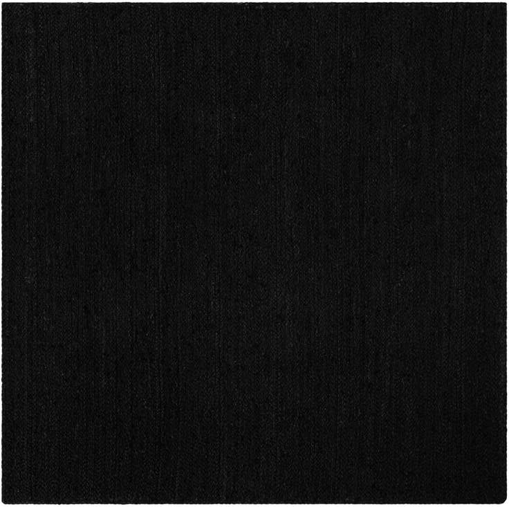 Detail image of 5' 3 x 5' 3 Handmade Braided Jute Square Rug