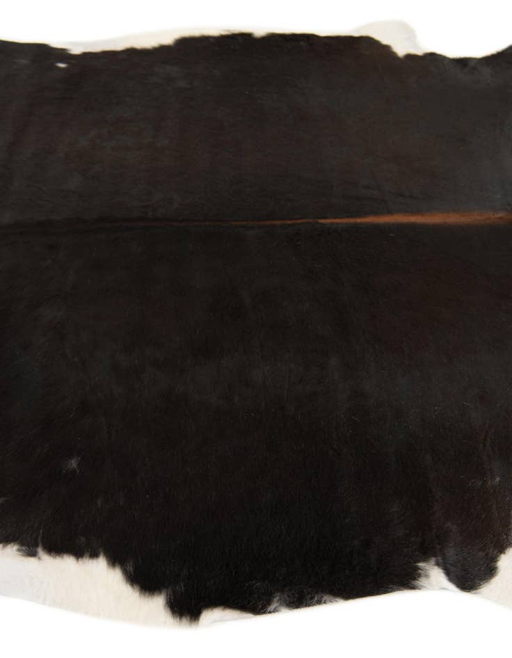 Detail image of 5' 10 x 6' 4 Cowhide Leather Square Rug