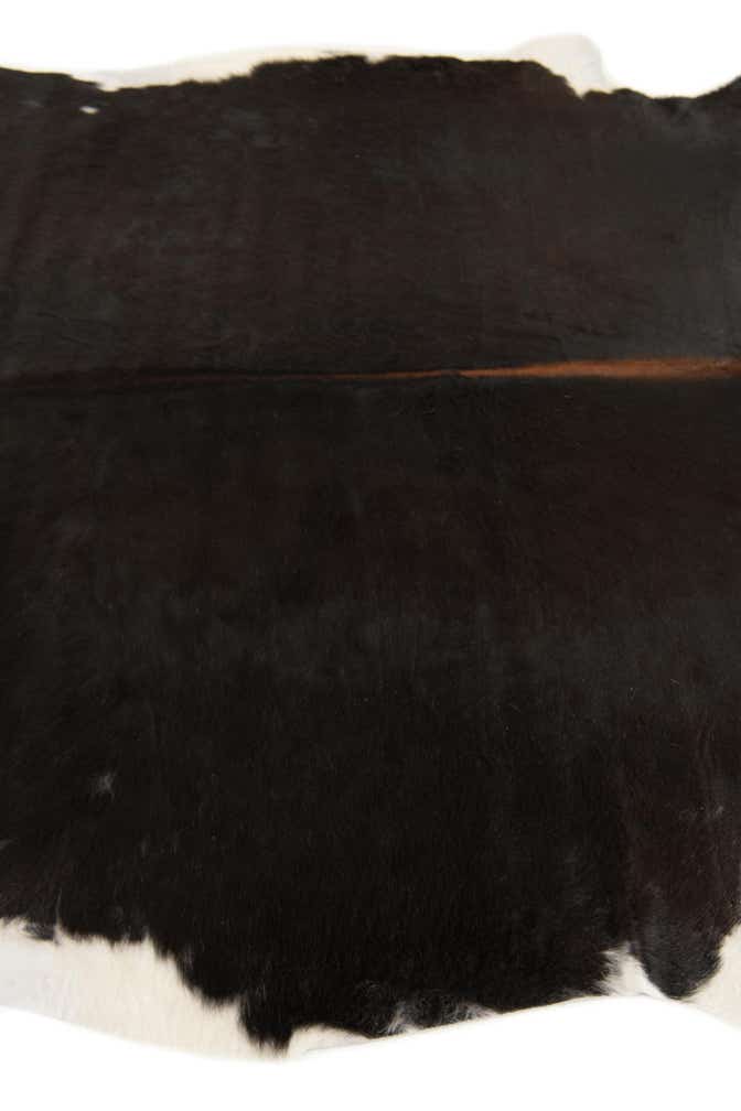 5' 10 x 6' 4 Cowhide Leather Square Rug