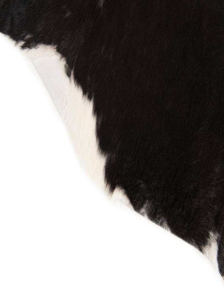 Detail image of 5' 10 x 6' 4 Cowhide Leather Square Rug