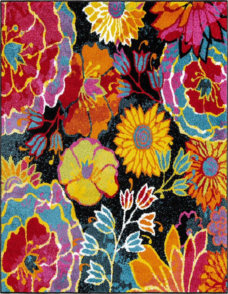 Detail image of 5' x 5' Florence Square Rug