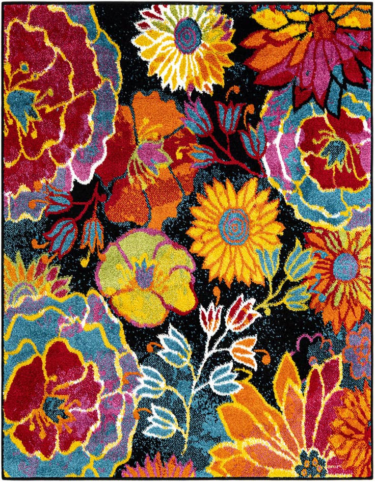 Detail image of 4' x 4' Florence Square Rug