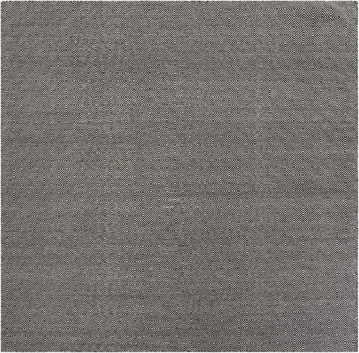 10' x 10' Hand Woven Geo Trellis Flatweave Square Rug