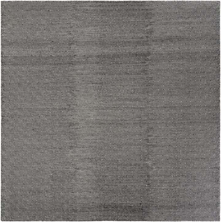 12' x 12' Hand Woven Geo Trellis Flatweave Square Rug