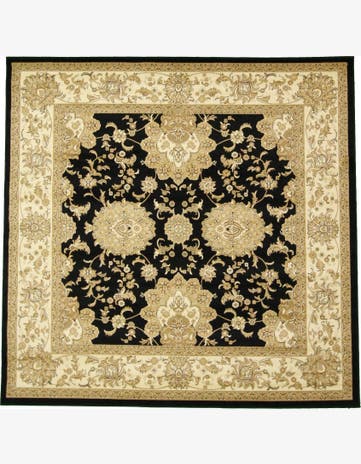8' 2 x 8' 2 Isfahan Design Square Rug