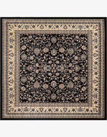 10' x 10' Kashan Design Square Rug