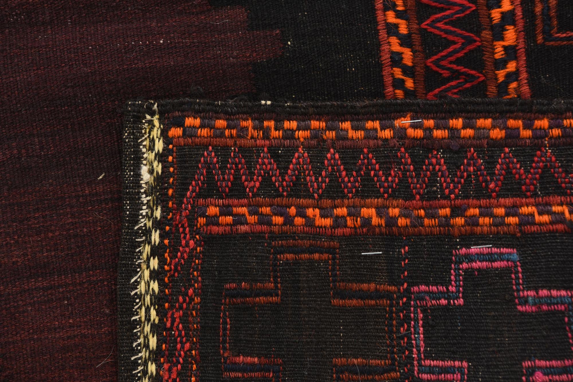 110cm x 115cm Hand Knotted Kilim Fars Persian Wool Square Rug
