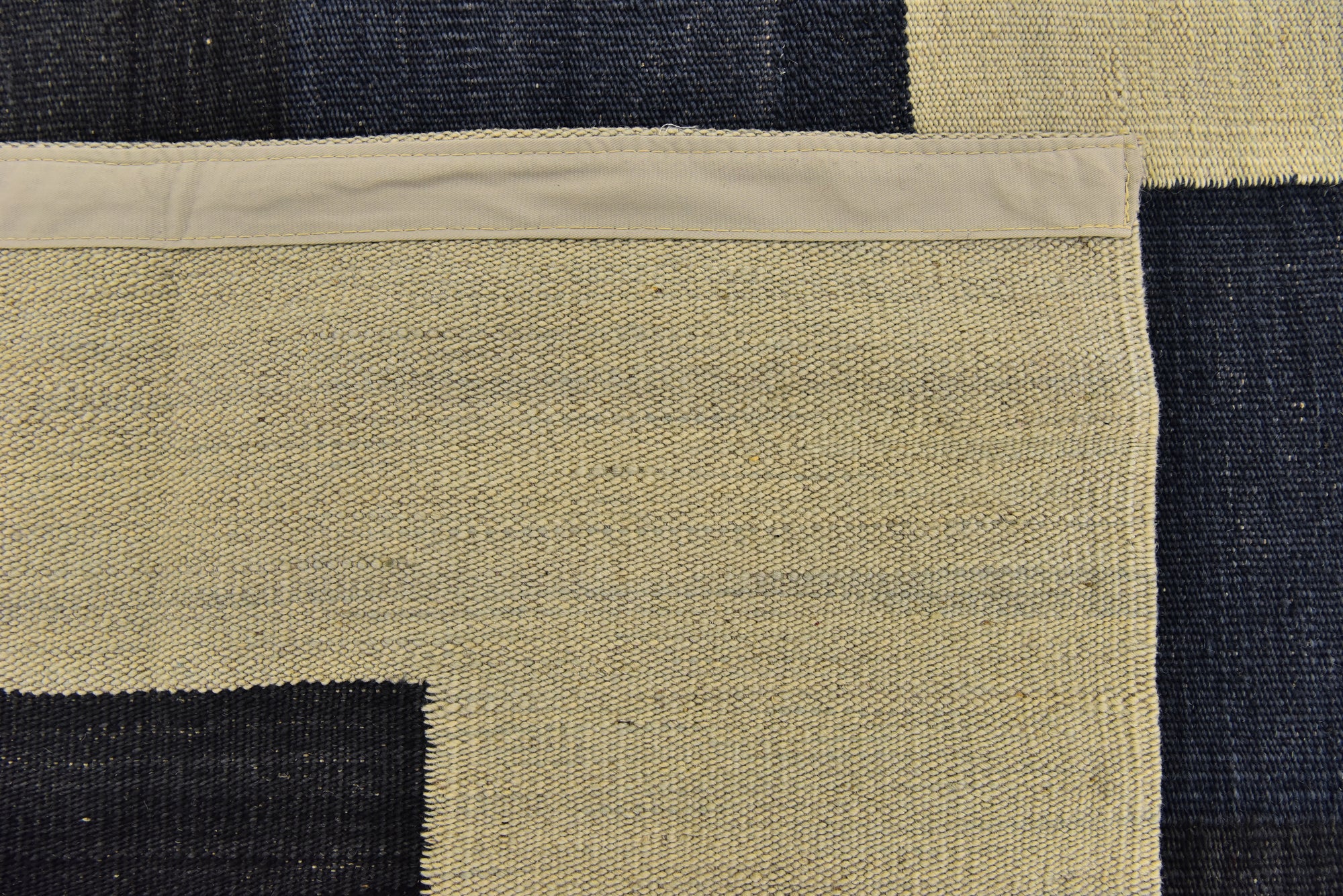 5' 4 x 6' 6 Hand Woven Kilim Modern Wool Square Rug