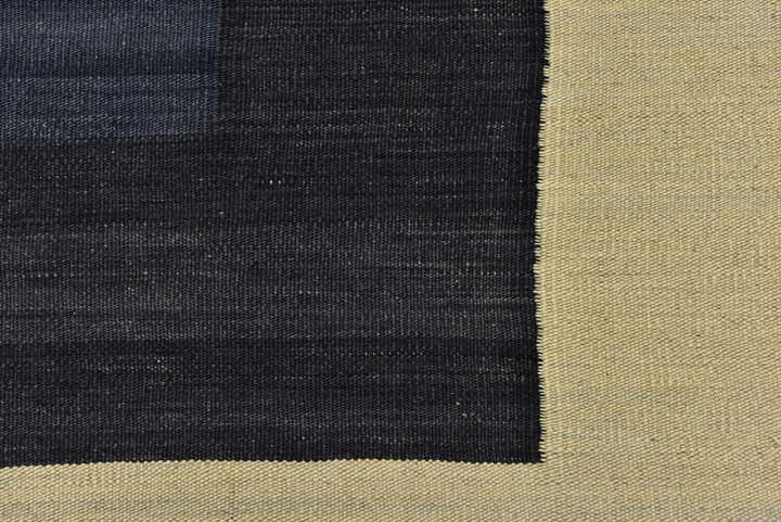 5' 4 x 6' 6 Hand Woven Kilim Modern Wool Square Rug