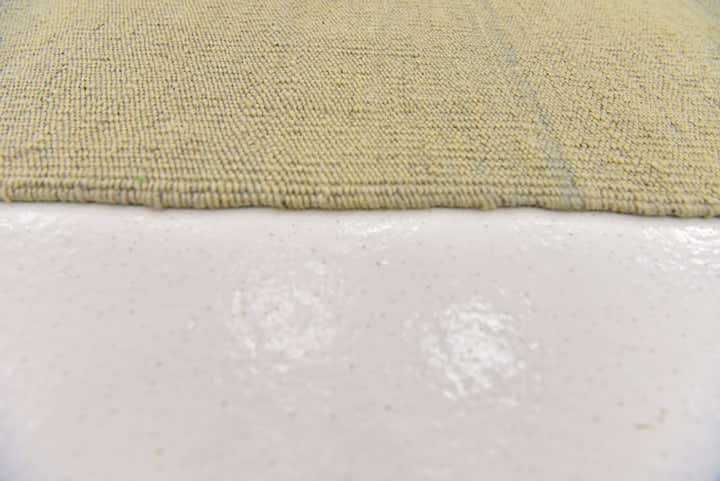 5' 4 x 6' 6 Hand Woven Kilim Modern Wool Square Rug