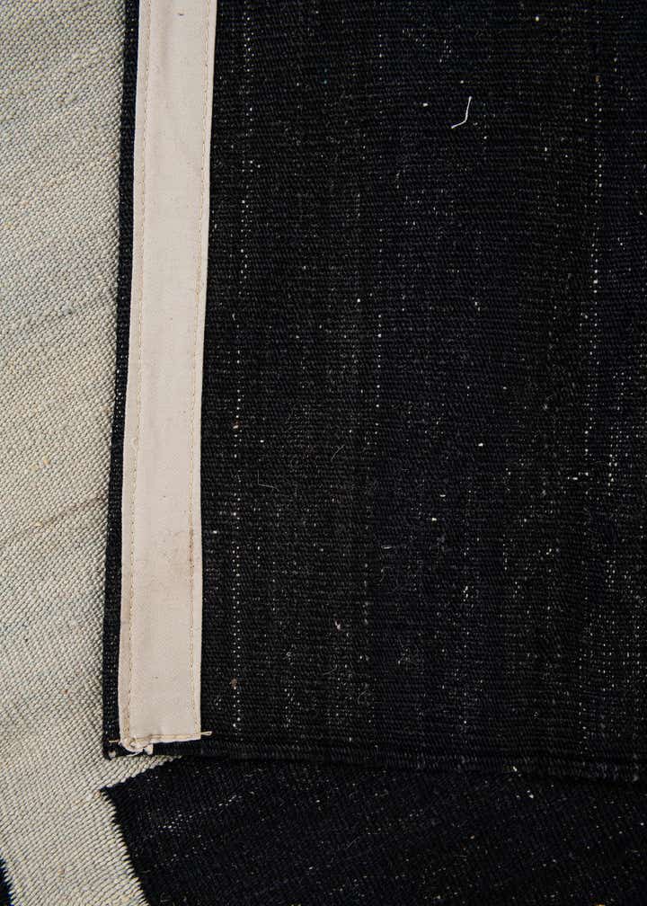 6' x 7' 5 Hand Woven Kilim Modern Wool Square Rug