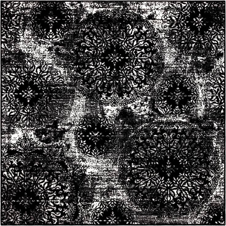 Detail image of 6' x 6' Monte Carlo Square Rug