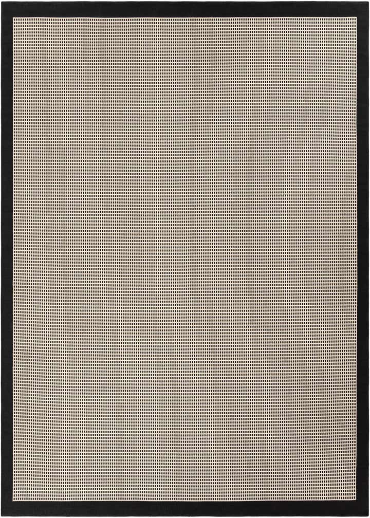 10' x 10' Easy-Clean Border Indoor / Outdoor Square Rug