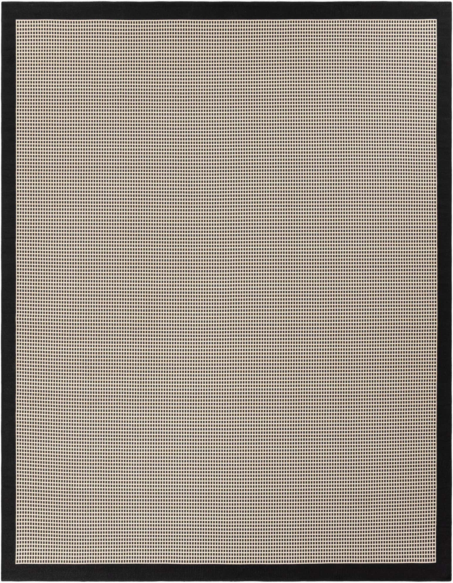 10' x 10' Easy-Clean Border Indoor / Outdoor Square Rug
