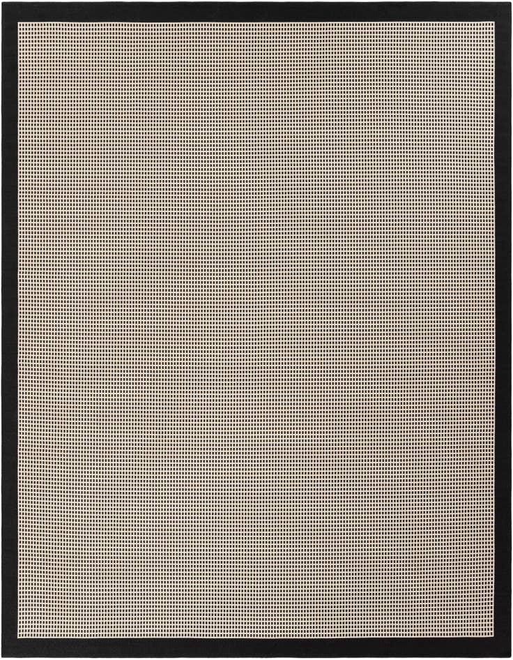 Detail image of 10' x 10' Easy-Clean Border Indoor / Outdoor Square Rug